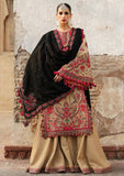 3 Piece - Unstitched Fully Embroided Dhanak Fabric HR-690