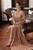 3 Piece - Unstitched Fully Embroided Dhanak Fabric With Embroided Dhanak shawl BR-685