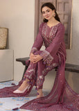 3 Piece - Unstitched Embroidered Lawn Fabric With Chiffon Dupatta ( 4 Sided Embroidered Lace )
