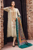 Dhanak Fabric - 3 Piece Unstitched Embroidered Dress RM-670