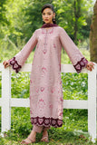 Dhanak Fabric - 3 Piece Unstitched Fully Embroidered Dress