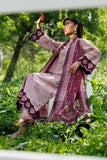 Dhanak Fabric - 3 Piece Unstitched Fully Embroidered Dress