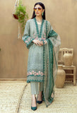 3 Piece - Fully Embroided Lawn Suit AD-125