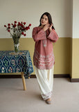 2 Piece - Unstitched Embroidered Dhanak Fabric