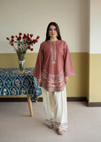 2 Piece - Unstitched Embroidered Dhanak Fabric