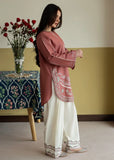 2 Piece - Unstitched Embroidered Dhanak Fabric