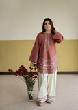 2 Piece - Unstitched Embroidered Dhanak Fabric