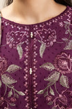 Dhanak Fabric - 3 Piece Unstitched Fully Embroidered Dress