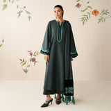 3 Piece - Unstitched Fully Embroidered Dhanak Fabric BQ-3225