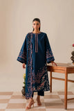 Dhanak Fabric - 3 Piece Unstitched Fully Embroidered Dress SN-3195