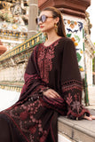 Dhanak Fabric - 3 Piece Unstitched Fully Embroidered  Dress MB 3095