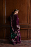 BT 2900 - 3 Piece Unstitched Embroidered Dhanak Fabric With Embroidered Dhanak Shawl