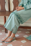 3 Piece - Unstitched Embroidered Lawn Fabric