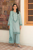 3 Piece - Unstitched Embroidered Lawn Fabric