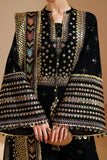 Luxury Velvet Unstitched - Chiffon Dupatta