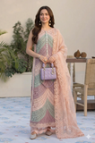 3 Piece - Lawn - Unstitched Chicken Kari Embroidered Suit