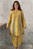 2 Piece - Unstitched Embroidered Lawn Fabric