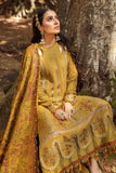 Dhanak Fabric - 3 Piece Unstitched Fully Embroidered  Dress MB 3110