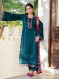Dhanak Fabric - 3 Piece Unstitched Fully Embroidered Dress IZ-3115