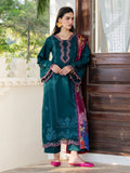 Dhanak Fabric - 3 Piece Unstitched Fully Embroidered Dress IZ-3115