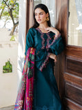 Dhanak Fabric - 3 Piece Unstitched Fully Embroidered Dress IZ-3115