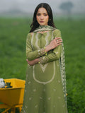 Dhanak Fabric - 3 Piece Unstitched Fully Embroidered Dress