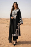 3 Piece - Unstitched Embroidered Lawn Fabric MR-2740 B