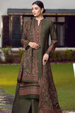 3 Piece - Unstitched Embroidered Dhanak Suit With Embroidered Shawl BR-925