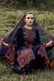 3 Piece - Unstitched Fully Embroided Dhanak Fabric With Embroided Dhanak shawl RS-695