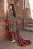 3 Piece - Digital Printed Unstitched Lawn Suit