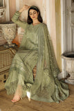 3 Piece - Unstitched Fully Embroided Linen Suit With Embroided Organza Dupatta SN-1340