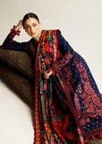 3 Piece - Unstitched Heavy Embroidered Dhanak Fabric HR-570