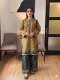 2 Piece - Unstitched Digital Printed Lawn Fabric