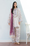 3 Piece - Unstitched Digital Printed Lawn Fabric BQ-422