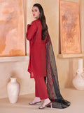 3 Piece - Unstitched Fully Embroided Lawn Fabric