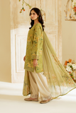 UNSTITCHED - 3 Piece Digital Printed Lawn Fabric