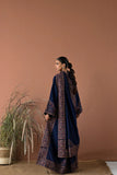 BT 2880A - 3 Piece Unstitched Embroidered Dhanak Fabric With Embroidered Dhanak Shawl