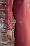 Dhanak Fabric - 3 Piece Unstitched Fully Embroidered Dress IZ-3070