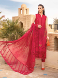 3 Piece - Unstitched Fully Embroidered Lawn Fabric