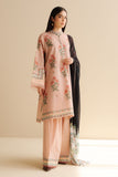 3 Piece - Unstitched Digital Printed Lawn Fabric MB-490