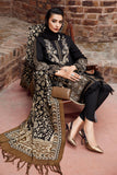 Dhanak - 3 Piece Unstitched Fully Embroided Dhanak Fabric With wool shawl MB-1155-B