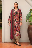 3 Piece - Unstitched Digital Printed Khaddar Fabric BQ-39