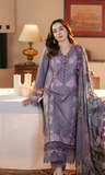 3 Piece - Unstitched Fully Embroidered Lawn Fabric JD-2680