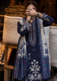3 Piece - Unstitched Fully Embroidered Dhanak Fabric