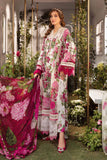 3 Piece - Unstitched Printed and Embroidered Fabric With Silk Dupatta MB-446