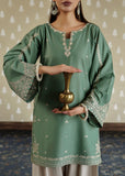 2 Piece - Unstitched Embroidered Dhanak Fabric