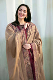 3 Piece - Unstitched Fully Embroidered Dhanak Fabric