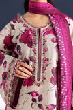 UNSTITCHED - 3 Piece Digital Printed Lawn Fabric With Lawn Dupatta