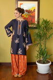 2 Piece - Unstitched Embroidered Lawn Fabric FL-945