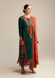 3 Piece - Unstitched  Fully Embroidered Lawn Suit With Printed Lawn Dupatta SP-525